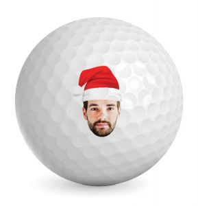 SigncustomStudio Personalised Christmas Santa Golf Balls
